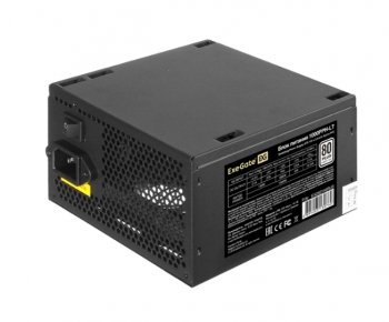 Блок питания 1000W ExeGate 80 PLUS® 1000PPH-LT-OEM (ATX, APFC, КПД 82% (80 PLUS), 12cm fan, 24pin, 2