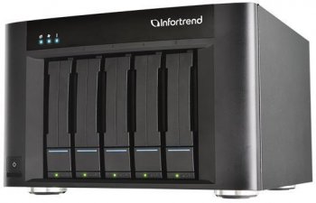 Дисковый массив NAS Infortrend GSEP1050000C-8U32 5-bay настольный Atom