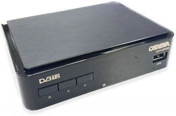 Приставка для цифрового ТВ DVB-T2 Cadena CDT-2293M черный