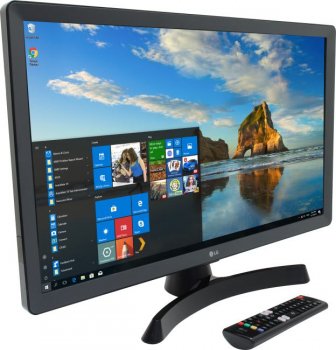 Телевизор-LCD 23.6" LG 24TQ510S-PZ (1366x768, HDMI, LAN, WiFi, BT, USB, DVB-T2, SmartTV)