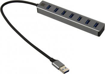 Концентратор USB 5bites <HB37-315SL> 7-port USB3.0 Hub