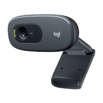 Веб-камера Logitech HD Webcam C270 (RTL) (USB2.0, 1280x720, микрофон) <960-000999>