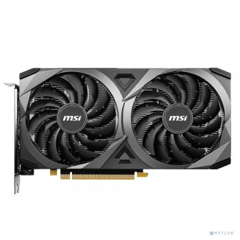 Видеокарта MSI PCI-E 4.0 RTX 3060 VENTUS 2X 8G OC NVIDIA GeForce RTX 3060 8Gb 128bit GDDR6 1807/15000 HDMIx1 DPx3 HDCP Ret