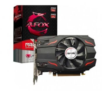 Видеокарта AFOX RX 550 4GB GDDR5 AMD Radeon 128Bit, ATX Single fan (AFRX550-4096D5H4-V4)