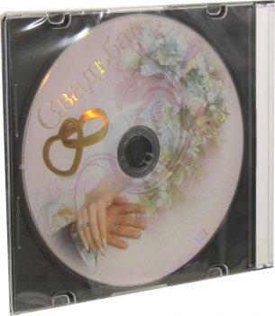 Диск DVD+R Mirex 4.7Gb 16x, Свадьба <052158>