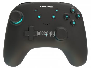 Геймпад Artplays NS65 для Nintendo Switch/PC Black-Turquoise ART30