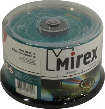 Диск CD-RW W Mirex 700Mb 4-12x <уп.50 шт> на шпинделе <204169>