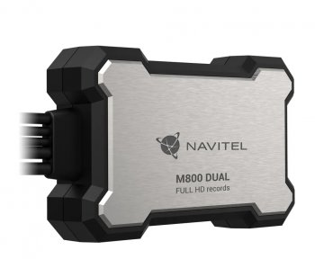 Автомобильный видеорегистратор Navitel M800 DUAL Moto черный 1080x1920 1080p 130гр. GPS MSTAR 8339DN