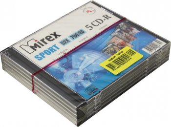 Диск CD-R Mirex 700Mb 52x <уп. 5 шт> <208341>