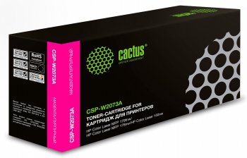 Картридж Cactus CSP-W2073A пурпурный (700стр.) для HP Color Laser 150a/150nw/178nw MFP/179fnw MFP
