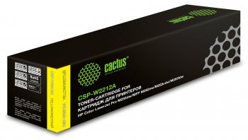 Картридж Cactus CSP-W2212A 207A желтый (1250стр.) для HP M255/MFP M282/M283