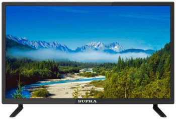 Телевизор-LCD 23.6" Supra STV-LC24LT0045W черный HD 50Hz DVB-T DVB-T2 DVB-C USB