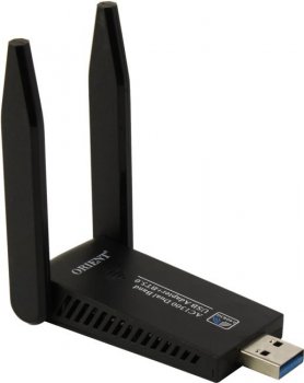 Адаптер беспроводной связи Orient <XG-947ac+> Wireless USB3.0 Adapter (802.11a/b/g/n/ac, AC1300, Bluetooth 5.0)