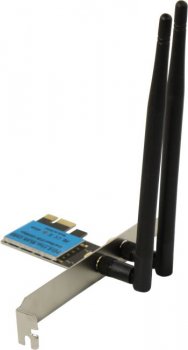 Адаптер беспроводной связи Orient <XGE-946ac> Wireless PCI Express Adapter (802.11a/b/g/n/ac, AC1200, PCI-Ex1)