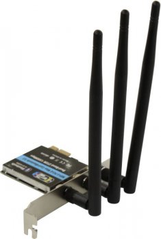 Адаптер беспроводной связи Orient <XGE-948ac+> Wireless PCI Express Adapter (802.11a/b/g/n/ac, Bluetooth 5.0, PCI-Ex1)