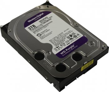 Жесткий диск 3 Тб SATA 6Гб/s Western Digital Purple <WD33PURZ> 3.5"