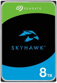 Жесткий диск Seagate SATA-III 8Тб ST8000VX010 Video Skyhawk (7200rpm) 256Mb 3.5"
