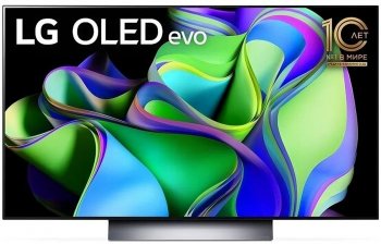 Телевизор-LCD 48" OLED телевизор LG OLED48C3RLA (3840x2160, HDMI, LAN, WiFi, BT, USB, DVB-T2, SmartTV)