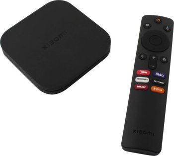 Приставка для цифрового ТВ [NEW] Xiaomi Mi Box S 2nd Gen <MDZ-28-AA> (4K Ultra HD A/V Player, HDMI 2.0, WiFi, BT, ПДУ)