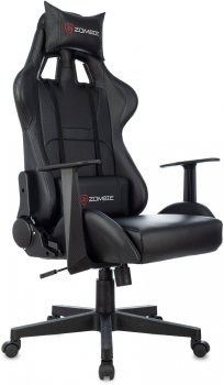 Кресло для геймера Zombie Game Penta черный эко.кожа крестов. пластик