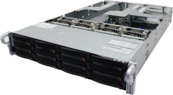 Серверная платформа SuperMicro 2U 6029U-TR4 (LGA3647, C621, PCI-E, SVGA, SATA RAID,12xHS SAS/SATA, 4xGbLAN, 24DDR4 1000W HS)