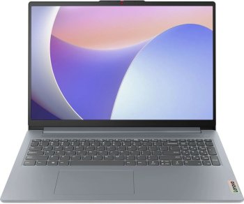 Ноутбук Lenovo IdeaPad Slim 3 16IRU8 Core i7 1355U 16Gb SSD512Gb Intel Iris Xe 16" IPS WUXGA (1920x1200) noOS grey WiFi BT Cam (82X80005RK)