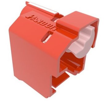 Блокиратор Panduit PSL-DCPLE +ключ (упак:10шт) красный