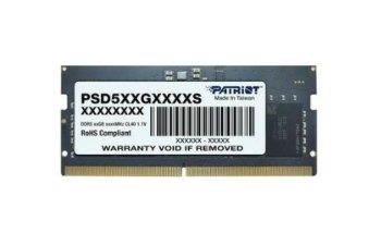 Оперативная память для ноутбуков Patriot SL DDR5 8GB 5600MHz SODIMM PSD58G560041S