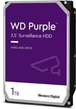 Жесткий диск 1 Тб SATA 6Гб/s Western Digital Purple <WD11PURZ> 3.5" 64Mb