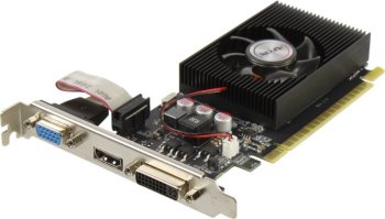 Видеокарта 1024 Мб <PCI-E> GDDR3 AFOX AF610-1024D3L7-V6 (RTL) D-Sub+DVI+HDMI <GeForce GT610>