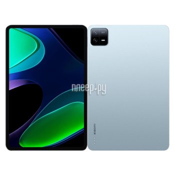 Планшетный компьютер Xiaomi Pad 6 GL 8/256Gb Wi-Fi Mist Blue (Qualcomm Snapdragon 870 2.9MHz/8192Mb/256Gb/Wi-Fi/Bluetooth/Cam/11.0/2880x1800/Android)