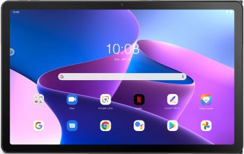 Планшет Lenovo Tab M10 Plus TB125FU G80 (2.0) 8C RAM4Gb ROM64Gb 10.61" IPS 2000x1200 Android 12 серый 8Mpix 8Mpix BT WiFi Touch microSD 1Tb 7500mAh