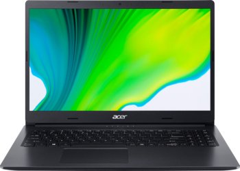 Ноутбук Acer Aspire 3 A315-23-P3CJ 15.6" IPS FHD/AMD Ryzen3 3250U/8Gb/SSD512Gb/AMD Radeon/FreeDOS/black