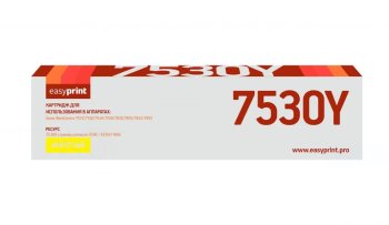 Картридж Easyprint 006R01518 LX-7530Y для Xerox WC 7525/7530/7535/7545/7556/7830/7835, (15 000 стр.) желтый, с чипом