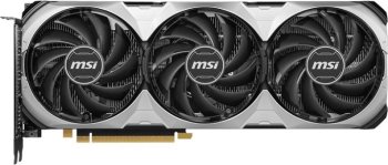 Видеокарта MSI PCI-E 4.0 RTX 4060 TI VENTUS 3X E 8G OC NVIDIA GeForce RTX 4060TI 8Gb 128bit GDDR6 2565/18000 HDMIx1 DPx3 HDCP Ret