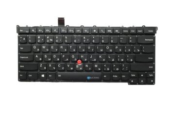Клавиатура Lenovo ThinkPad X1 carbon Gen 3 2015 черная c подсветкой MQ6-84US
