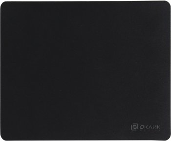 Коврик для мыши Оклик OK-T350 Средний черный 350x280x2мм