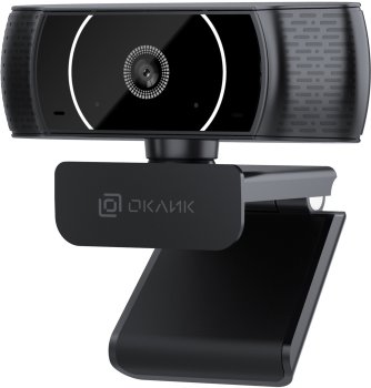 Веб-камера Оклик OK-C016HD черный 1Mpix (1280x720) USB2.0 с микрофоном