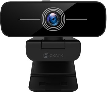 Веб-камера Оклик OK-C001FH черный 2Mpix (1920x1080) USB2.0 с микрофоном