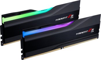 Оперативная память DDR5 G.SKILL TRIDENT Z5 RGB 32GB (2x16GB) 6800MHz CL34 (34-45-45-108) 1.4V / F5-6800J3445G16GX2-TZ5RK / Black