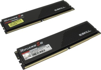 Оперативная память G.Skill Ripjaws S5 <F5-5600J3636C16GX2-RS5K> DDR5 DIMM 32Gb KIT2*16Gb <PC5-44800> CL36