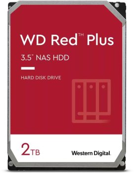 Жесткий диск WD SATA-III 2 Тб WD20EFPX NAS Red Plus (5400rpm) 64Mb 3.5"