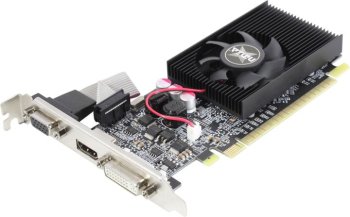 Видеокарта 1024 Мб <PCI-E> DDR3 Ninja NF21NP013F (RTL) D-Sub+DVI+HDMI <GeForceGT210>
