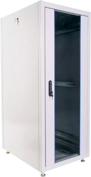 Шкаф ШТК-Э-30.6.8-13АА ЦМО телекоммуникационный напольный ЭКОНОМ 30U (600 800) дверь стекло, дверь металл