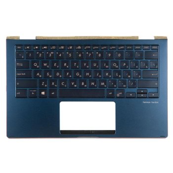 Клавиатура в сборе с топкейсом для ноутбука Asus UX362FA-2B с подсветкой 90NB0JC2-R34RU0