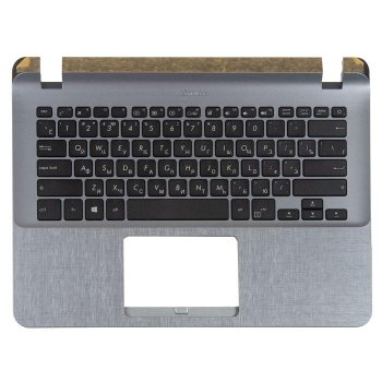 Клавиатура в сборе с топкейсом для ноутбука Asus X407MA-1B 90NB0HR1-R31RU1