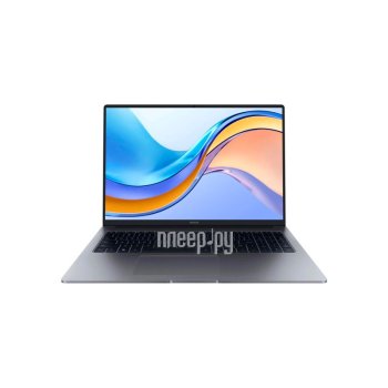 Ноутбук Honor MagicBook X16 2024 BRN-F5851C 5301AHHP (Intel Core i5-12450H 3.3GHz/8192Mb/512Gb SSD/Intel UHD Graphics/Wi-Fi/Cam/16/1920x1200/No OS)