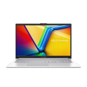 Ноутбук Asus Vivobook Go 15 15.6", AMD Ryzen 3 7320U (2.4 ГГц), RAM 8 ГБ, SSD 512 ГБ, AMD Radeon Graphics, Без системы, (90NB0ZR1-M016L0), серебристый