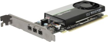 Видеокарта 2048 Мб <PCI-E> GDDR6 NVIDIA T400 <900-5G172-1701-000 FH Bracket> (OEM) 3xminiDP <NVIDIA T400>
