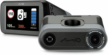 Гибридное устройство (видеорегистратор + радар-детектор) Mio Combo MiVue i80 GPS ГЛОНАСС черный